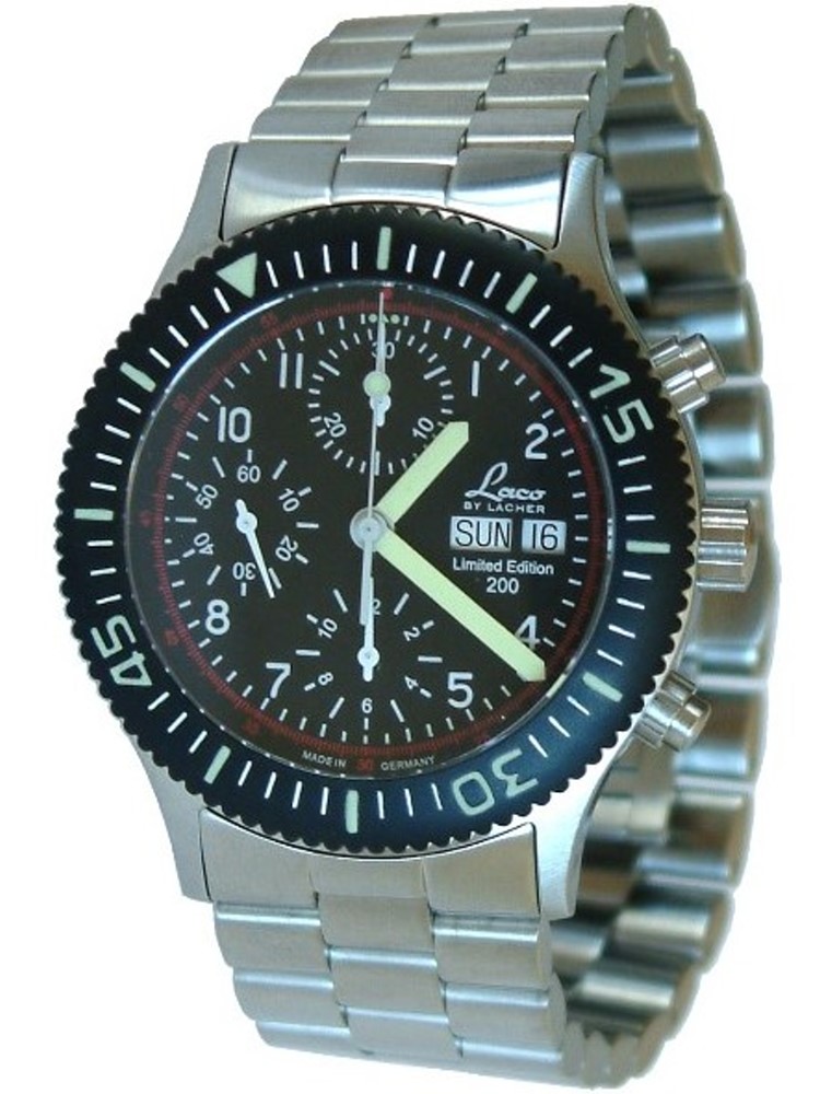 LACO BY LACHER AUTOMATIK CHRONOGRAPH ETA VALJOUX 7750