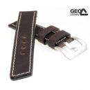 GEO-Straps - Pan Brown - 24 mm Uhrenarmband Handarbeit
