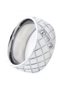 Esprit Damenring Edelstahl mit Zirkonia ESRG-10754.A17 GR.17