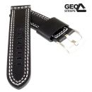 Geo Straps Uhrenarmband - Big Indian schwarz 22 mm