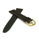 Graues Kalbsleder Uhrband Dornschliesse - 20mm