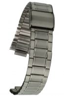 Edelstahl-Ersatzband Uhrenarmband Clipverschluss - 10 / 18 mm