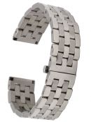 Schweres Edelstahlband Butterfly Schliesse Stegbreite 22 mm Lnge 19 cm Strke 4 mm