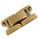 Clipverschluss Edelstahl IP gold - Ersatzverschluss Uhrenarmband