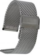 Edelstahl Milanaise Uhrenarmband Mesharmband 24 mm