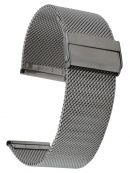 Edelstahl Milanaise Uhrenarmband Mesharmband 20 mm - 2 mm Strke