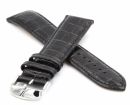 SwissStar Echt-Leder-Uhrenband Dornschliee - 22 mm