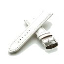 Uhrband Solothurn - wei Alligator - 24 mm