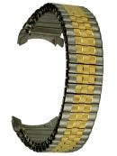 Flex-Band, Zugband  Edelstahl bicolor - Stegbreite 20 mm