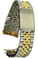 Edelstahluhrarmband bicolor - 20 mm Jubileestyle