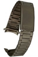 Titan Uhrenarmband mit Rundanschluss + Faltschliesse - 18 mm