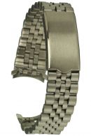 Edelstahluhrband Jubilee-Style Rundanschluss 18 mm