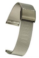 Condor Milanaise / Mesh Uhrband Edelstahl - 18 mm