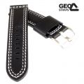 Geo Straps Uhrenarmband - Big Indian schwarz 24 mm