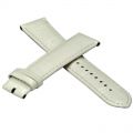 Ersatzuhrarmband Disney Uhr Leder Krokoprgung weiss - 20mm