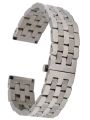 Schweres Edelstahlband Butterfly Schliesse Stegbreite 22 mm Lnge 19 cm Strke 4 mm