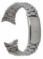 Edelstahluhrarmband Rundanschluss - 18 mm Faltschliesse