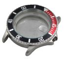Armbanduhrgehuse Edelstahl  38 mm Mineralglas mit Datumlupe