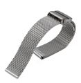 Edelstahl Milanaise Uhrenarmband Mesharmband 18 mm St�rke 2 mm