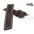 GEO-Straps - Pan Brown - 20 mm Uhrenarmband Handarbeit