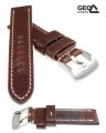 GEO-Straps - Modell Peninsula braun 24 mm - Vollrindleder Uhrban