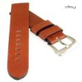 Diloy Deluxe - Uhrarmband Vintage rotbraun - 20 mm