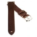 Uhrarmband handgearbeitet Manufatti Hayez braun - 20 mm