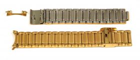 Edelstahluhrarmband - 19 mm Stegbreite Clipverschluss