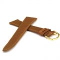 Braunes Kalbsleder Ersatz-Uhrarmband - Candino - 18 mm