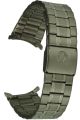 Edelstahluhrarmband 18 mm Rundanstoss Clipverschluss